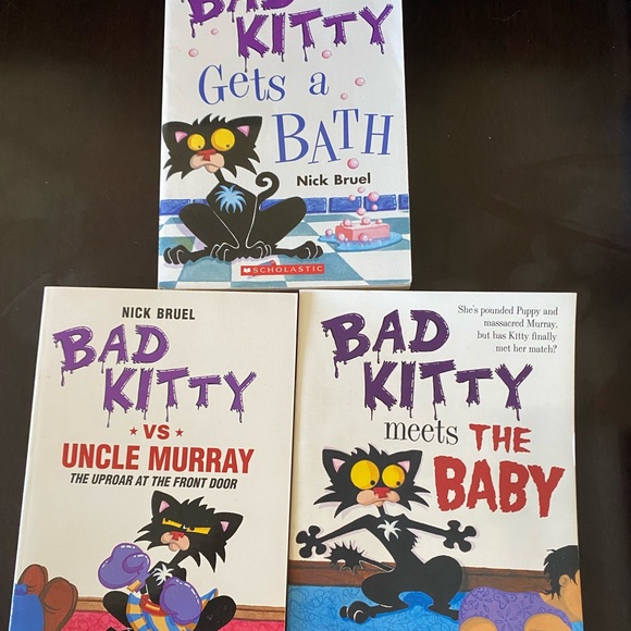 BUNDLE OF BAD KITTY CHILDREN BOOKS - Picture 1 of 7